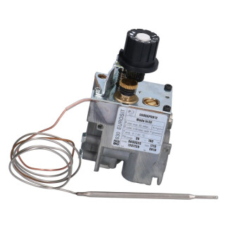 Horeca Parts - Zawór gazowy z termostatem Eurosit 630 ( 30-100°C ) - Urządzenia gazowe  Angelo-Po, Ascaso, Ascaso Factory, Gico, GIGA, Lotus, Mastro, Silko, SIT ( 33A0491, 6300478, GAS723, 101413, A00414, 531025100, 531025400, 00002795, 00002827, 0100880, KVL0008, SIR0100880, SIRKVL0008, 0.630.325, 0.630.412 )