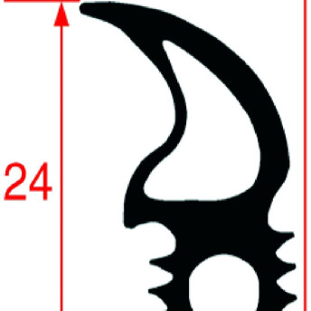 Horeca Parts - Garnitură pentru ușă 775x460 mm - Convotherm cuptor cu aburi combinat 10.10), ZANUSSI, ELECTROLUX