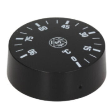 Horeca Parts - Regulační knoflík termostatu parní nádrže ø 41 mm 0-90°C - gastronomické myčky Silanos, Comenda, Elettrobar, Angelo-po