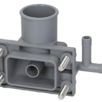 Horeca Parts - Corp de montare pentru acționarea brațului de spălare superior / diametru 45mm, 11.5mm, 11.5mm / filet M8 - Mașini de spălat vase Silanos - Indesit, Whirlpool (519520, 908745)