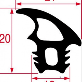Horeca Parts - PRIMAX Herdtürdichtung