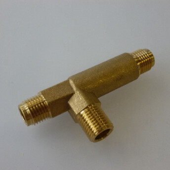 Horeca Parts - Trójnik mosiężny 1/4" - ekspres do kawy Vibiemme