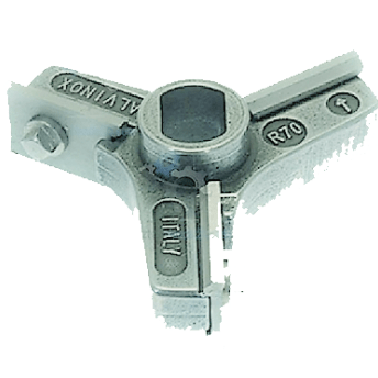 Horeca Parts - Nůž model UNGER H82/22 oválný otvor 17x13 mm- Fama APPLICAZIONE UNGER TOTALE Mod.22 mlýnek na maso