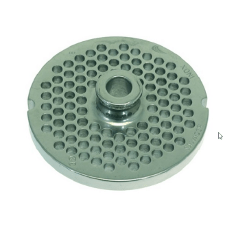 Horeca Parts - Sieb 6mm - Fleischwolf 32 ENTERPRISE, Fama, Fimar, Salvinox, Sammic, Sirman (Außendurchmesser 99,7mm, Innendurchmesser 13,3mm)