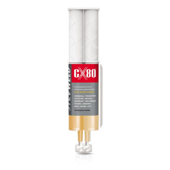 Horeca Parts - Cx80 -Two-component, transparent general purpose epoxy adhesive.