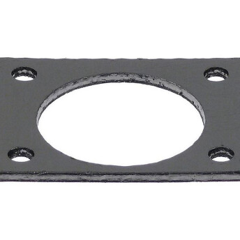 Horeca Parts - Garnitură grafit pentru arzător cazan diametru interior 51mm lungime 80mm lățime 65mm grosime 3mm - Aragaz Lainox ( 63140010, 694955, LA63140010 )
