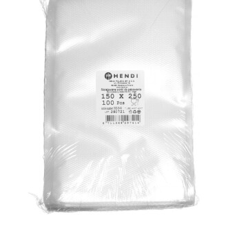Horeca Parts - Moleskinbeutel für Verpackungen 150x250 mm - Satz mit 100 Stück 150x250 mm