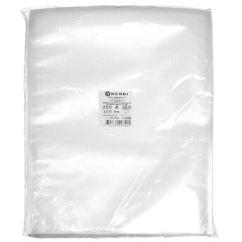 Horeca Parts - Moleskin-Verpackungstaschen 250x350 mm - Satz mit 100 Stück 250 x 350 mm