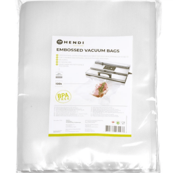 Horeca Parts - Síťové sáčky pro vaření sous vide, pro tyčové a komorové baličky, HENDI,250x350mm 100ks.