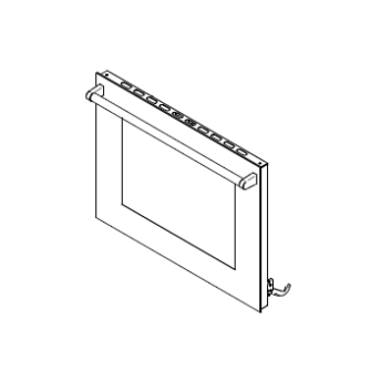 Horeca Parts - Drzwi kompletne - Piec konwekcyjno-parowy Piron P600