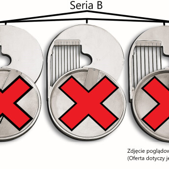 Horeca Parts - Pásový nůž - drtič zeleniny Fama řady B / B8 (FTV131)