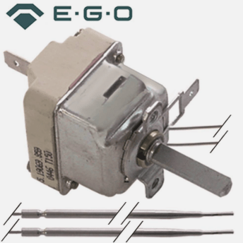 Horeca Parts - 1-Phasen Regelthermostat 65-308 °C 3,03x120mm Kapillarlänge 600mm - Tecnoeka
