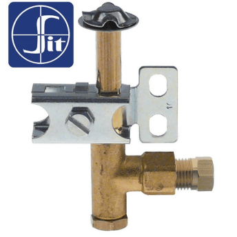 Horeca Parts - Arzător pilot 3 flacără, duză 0.20mm - Electrolux aparate cu gaz, Roller Grill