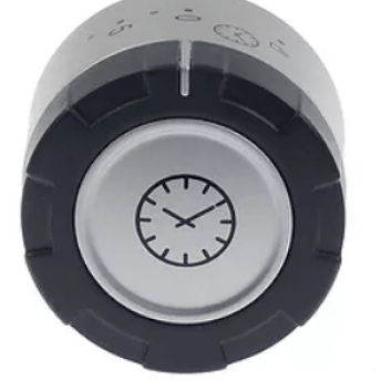 Horeca Parts - Pokrętło czasomierza 0-60min śr. 55mm mocowanie 6mm srebrne - piece Unox XB693, XB893, XV393, XV593