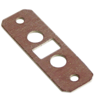 Horeca Parts - Heater gasket G416850 FIBER length 70mm width 23.5mm thickness 2mm hole diameter 5mm - Bartscher, Emmepi, Giorik, Modular ovens