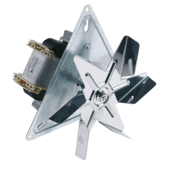 Horeca Parts - Wentylator z silnikiem do gorącego powietrza 230V 32W 0,27A dł.1 60mm dł.2 28mm dł.3 20mm dł.4 157mm - Piec konwekcyjny Rebier
