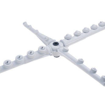 Horeca Parts - Braț de spălare și clătire sus jos lungime 500mm 10 duze de spălare 6 duze de clătire diametru accesoriu 12mm 45mm - Omniwash mașină de spălat vase (09GILR60, LSISA6B, LSISA6BGR)