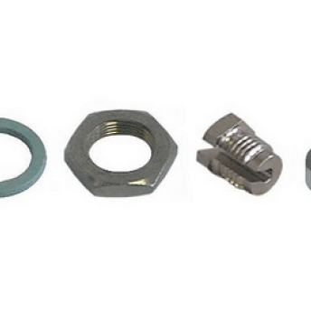 Horeca Parts - Verschraubung / Thermostatverschraubung Außengewinde M12x0,75 Innengewinde M9x1 EGO 67.06100.100, 700.FG-12 - Elektrofritteuse Kromet, Convotherm (28.93.32.0-006706100100)