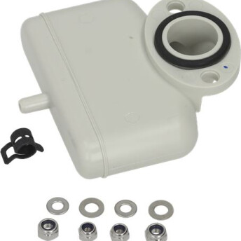 Horeca Parts - Capcană de aer L 77mm l 83mm Diametru racord furtun 6mm completă - Mașină de spălat vase Hobart (01-240372-001, 01-240372-1, 503162)