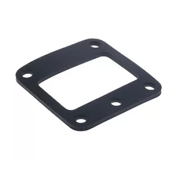 Horeca Parts - Gummi-Heizungsdichtung Länge 82mm Breite 82mm Gr. 4mm Lochdurchmesser 9mm - Rational Öfen (510565, 51101003)