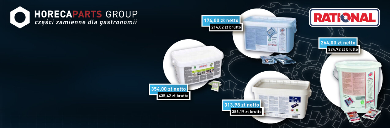 Horeca Parts - Chemia Rational najlepsze ceny, sprawdzona skuteczność!