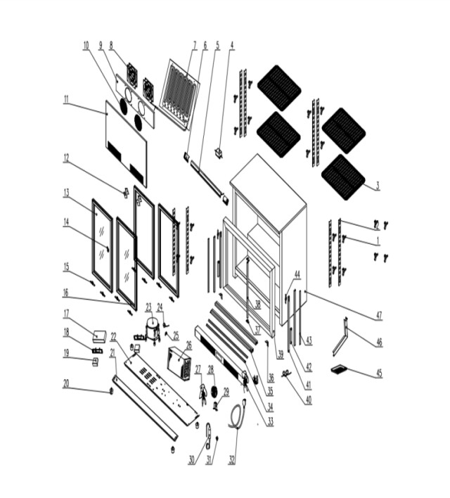 Horeca Parts - Lodówka barowa Barmatic 235997