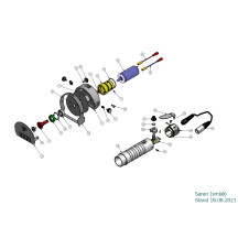 Horeca Parts - Cuțit electric pentru kebab SARAN