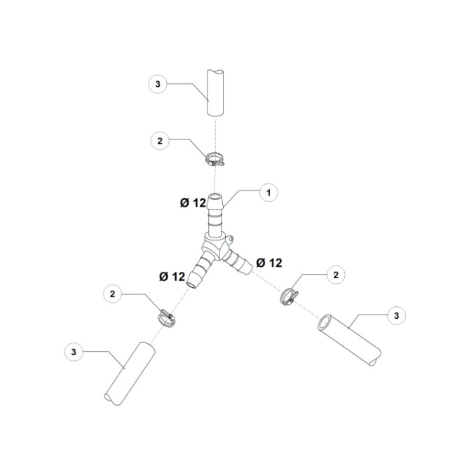 Horeca Parts - Dihr catering dishwasher - dw078