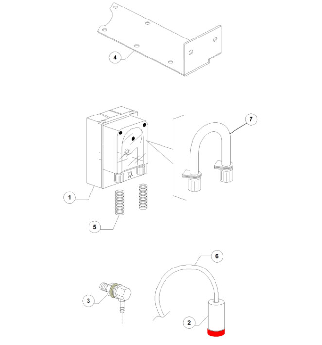 Horeca Parts - Cateringová myčka nádobí Dihr - dw078