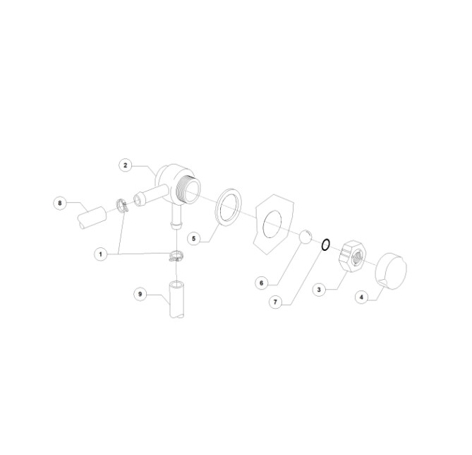 Horeca Parts - Zmywarka gastronomiczna Dihr - dw078