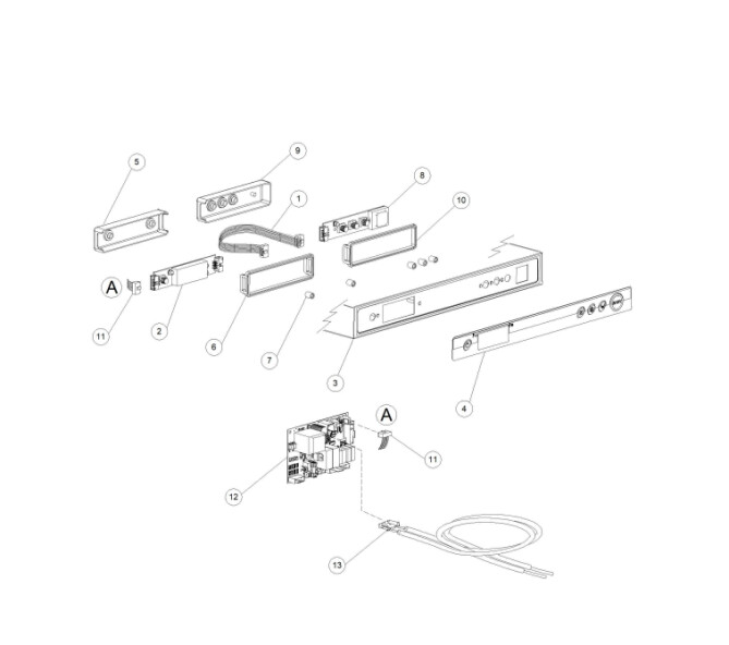 Horeca Parts - Dihr catering dishwasher - DW102N