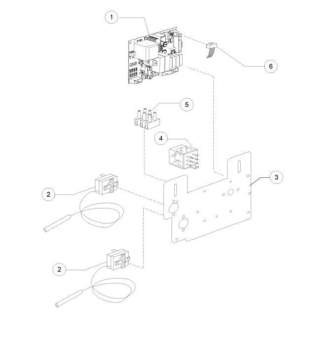 Horeca Parts - Dihr catering dishwasher - DW102N