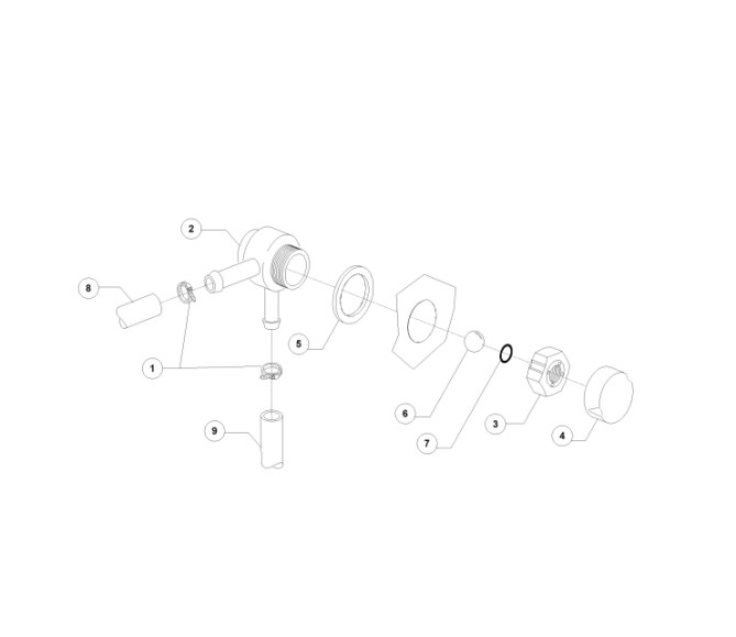 Horeca Parts - Dihr catering dishwasher - DW102N