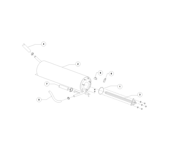 Horeca Parts - Dihr catering dishwasher - DW102N