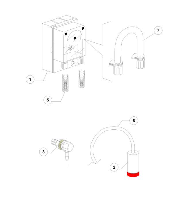 Horeca Parts - Dihr catering dishwasher - dw105