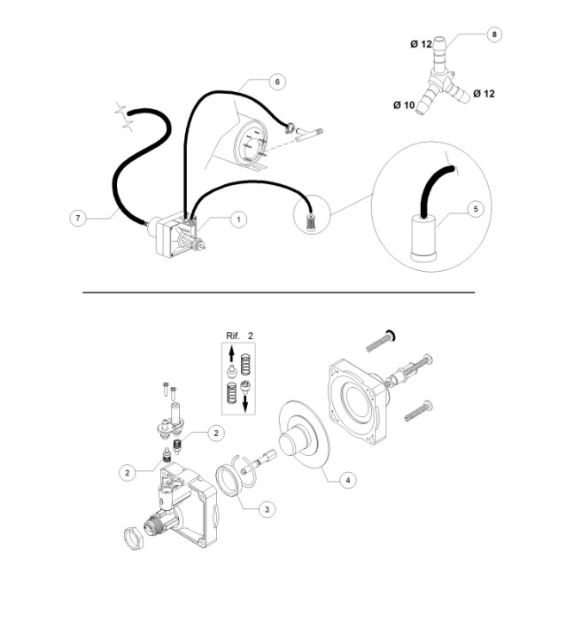 Horeca Parts - Dihr catering dishwasher - dw105