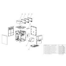 Horeca Parts - Dr.Coffee Coffee Centre mașină automată de cafea