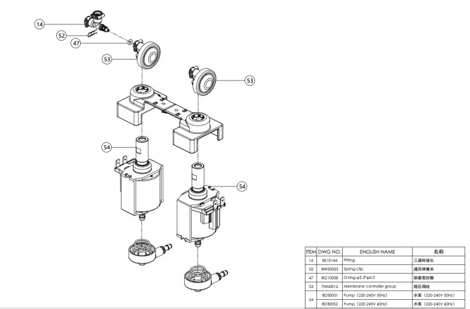 Horeca Parts - Dr.Coffee F2 PLUS Automatische Kaffeemaschine