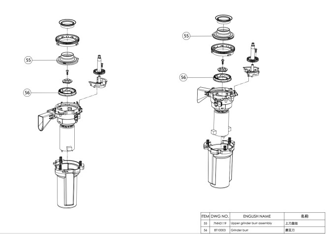 Horeca Parts - Dr.Coffee F2-H automatic coffee machine