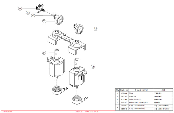 Horeca Parts - Dr.Coffee F2 automatic coffee maker