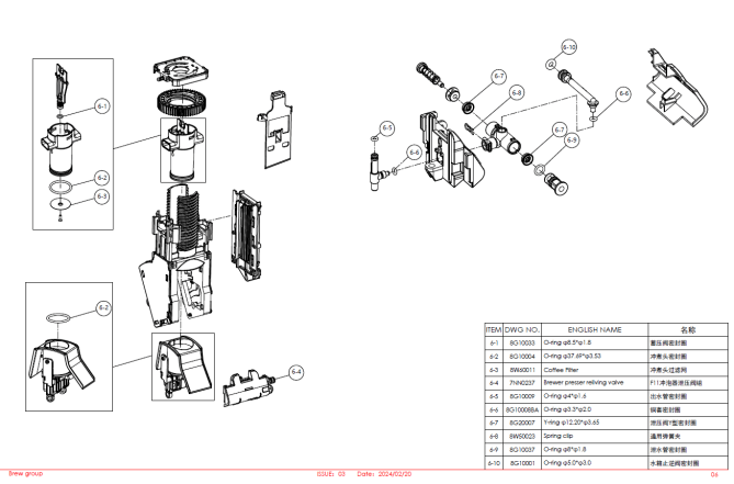 Horeca Parts - Automatický kávovar Dr.Coffee H08