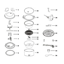 Horeca Parts - Urządzenie do gotowania ryżu Hendi 240403