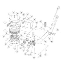 Horeca Parts - Heizgerät - Waffeleisen Hendi 212172