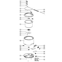 Horeca Parts - Polévková konvice bílá Hendi 860533