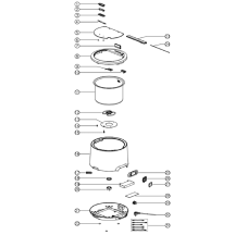 Horeca Parts - Polévková konvice bílá Hendi 860533