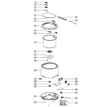 Horeca Parts - Fierbător de supă verde Hendi 860540