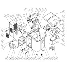 Horeca Parts - Výrobníky kostek ledu Hendi Kitchen Line 12 (271568)