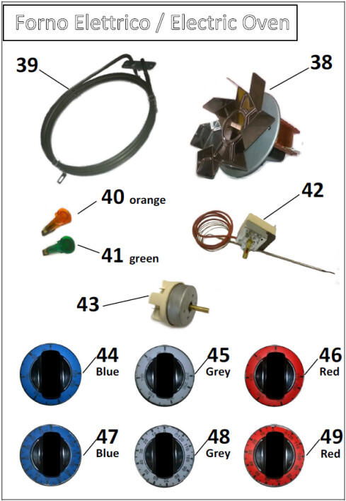 Horeca Parts - Gasherd 6 Brenner Hendi Kitchen Line 225899