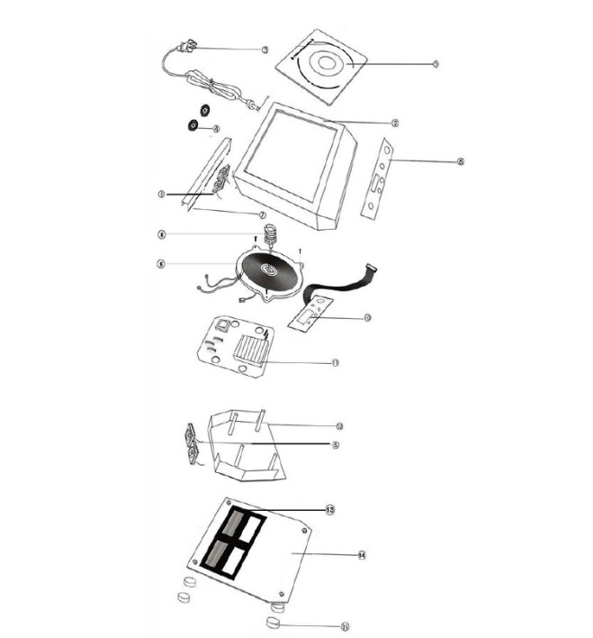 Horeca Parts - Hendi induction stove 239698