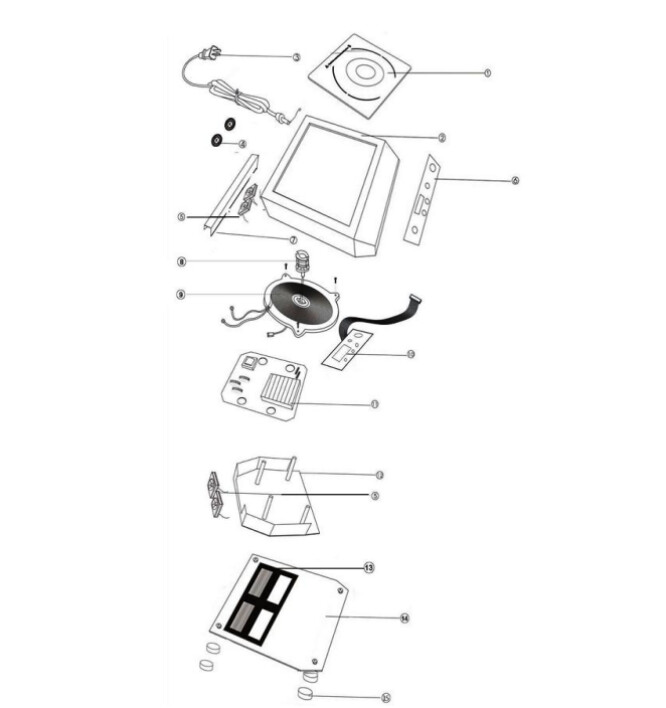 Horeca Parts - Kuchenka indukcyjna Hendi Profi Line 3500 239711